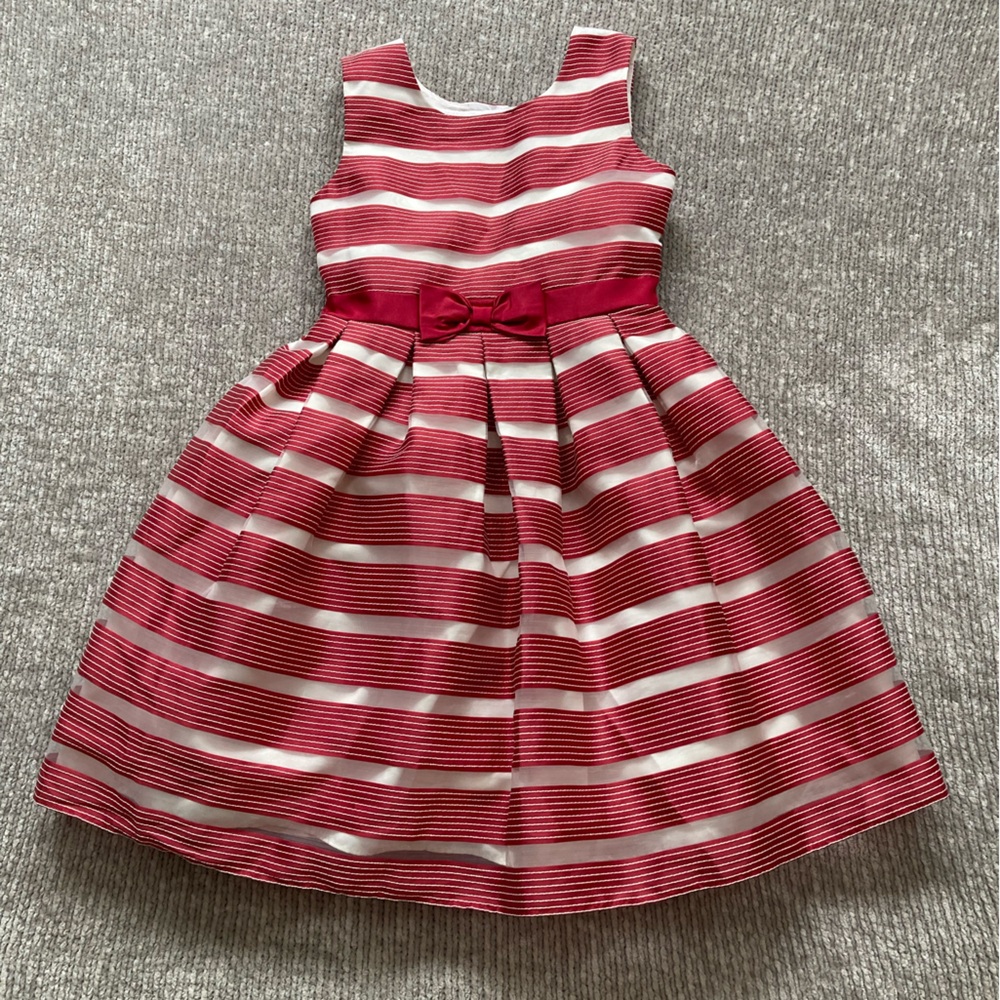 Jona Michelle Striped Dress Size 8 Formal Valentine’s‎ Day Wedding Party